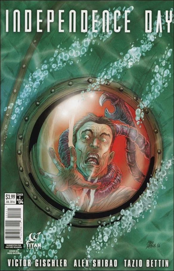 Independence Day #4B VF; Titan | Based on the Movie - we combine shipping - Image 1 of 1