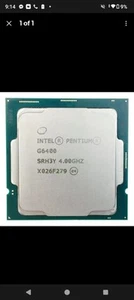 Intel G6400 SRH3Y Pentium Gold 4.00GHz Dual-Core ! - Photo 1/2