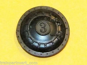 2947 BOILER FRONT IN BLACK FOR 4-6-0 ROGERS 4-8-0 12 WHEELER FACTORY NEW PART - Imagen 1 de 1