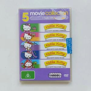 Hello Kitty 5 Movie Collection DVD NEW R4 (Princess/Movies/Pretend/Fairy tales+1 - Bild 1 von 3