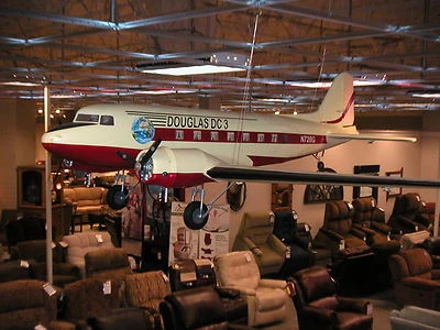 Douglas DC3 1936 144" AVIÓN A ESCALA GIGANTE AVIACIÓN  Foto 1 de 4