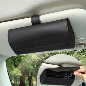 Accmor Sunglasses Holder for Car Sun Visor, Auto Eyeglasses Protective Storage - Picture 1 of 12