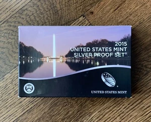 2015 U.S. Mint Silver Proof & Silver Quarters Set + Presidential $1 Set w/COA - Picture 1 of 2