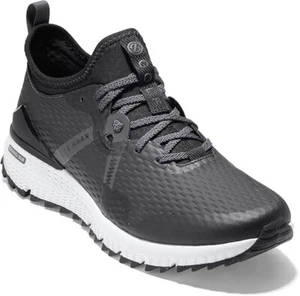 Cole Haan® Men's 7 M ZERØGRAND Overtake II Golf Shoe in Black/Ivory/Castlerock - Picture 1 of 5