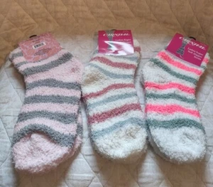 🧦 Lot of 3 Carnival women's Super Soft Slipper Socks One Size Fits Most #NWT - Picture 1 of 2