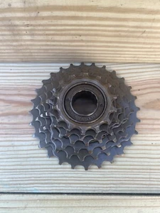 Nice New Lian Bronze-Color 6 Speed Road Bike Mountain Tour Freewheel-14-28t-fr9 - Picture 1 of 8