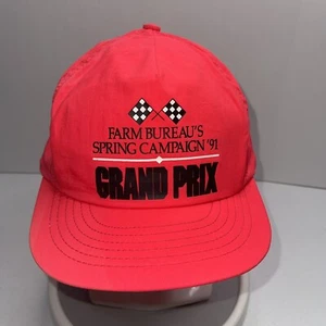 De Colección Farm Bureau Spring Campaign Grand Prix 91 Snapback Hat P Cap - Imagen 1 de 5