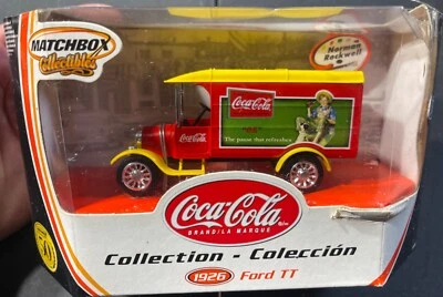 Matchbox Coca-Cola 1926 Ford TT Norman Rockwell Truck NEW Model Kit - Image 1 of 4