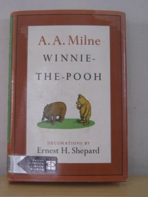 Winnie-The-Pooh by A.A. Milne 1961 Illustrated Hardcover with Dust Jacket Foto 1 de 4