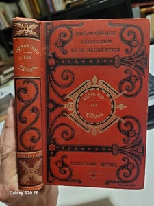 VICTOR HUGO .. DIE KINDER .. KONVOLUT HETZEL .. Illustriert mit 100 Zeichnungen. - Bild 1 von 4