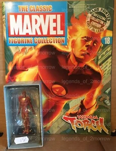 EAGLEMOSS KLASSISCHE MARVEL FIGUR SAMMLUNG - AUSGABE #18 MENSCHLICHE FACKEL - Bild 1 von 1