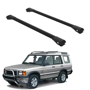 Roof Rack Cross Bars Set to fit Land Rover Discovery 1998-2004 Black set - Picture 1 of 20