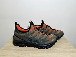 Polo Ralph Lauren Adventure 300LT sneakers sportive verde oliva nuove senza scatola taglia 10,5 - Foto 1 di 6