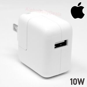 Genuine OEM Apple 10W USB Power Adapter Wall Charger A1357 iPad 2 3 4 Air Mini