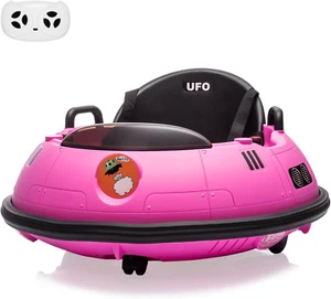 Ride on Bumper Car, 12V Electric Toddlers Car with Remote Control, Safety Belt, - Picture 1 of 7