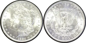 1884-O $1 Morgan Silver Dollar Uncirculated - Picture 1 of 3