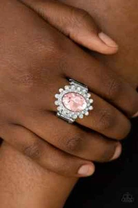 paparazzi anillo flexible rosa - Imagen 1 de 2