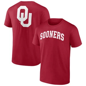 Men's Crimson Oklahoma Sooners Heritage Arch T-Shirt - Picture 1 of 3