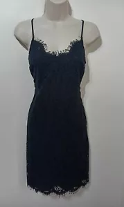 Michael Kors Black Lace Cami Dress S New £195 Christmas Party Gothic - Picture 1 of 9