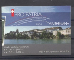 Svizzera Helvetia  Pro Patria 2009 libretto - Picture 1 of 1