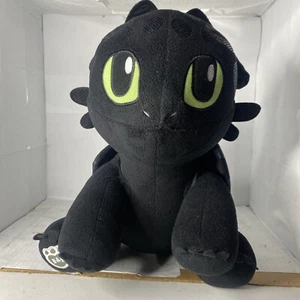 Build A Bear How To Train Your Dragon 15" Toothless Black Plush With Wings BABW - Picture 1 of 8
