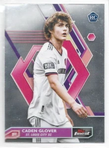 Caden Glover St. Louis City 2023 Topps Finest MLS Rookie #21 - Picture 1 of 1
