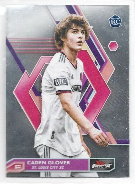 Caden Glover St. Louis City 2023 Topps Finest MLS Rookie #21 - Image 1 of 1