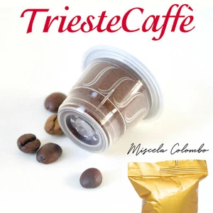 100 Cialde Capsule Caffè Triestecaffè Miscela compatibili Nespresso colombo * - Imagen 1 de 2
