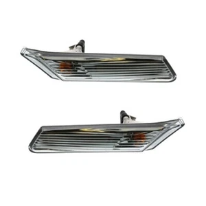 Porsche 911 997 Clear Euro Side Marker Light Set Genuine Left & Right - Picture 1 of 1