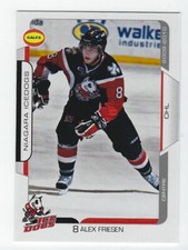 Alex Friesen 2009-10 Niagara IceDogs (Fischtown Pinguins)