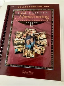 Bill Gaither Homecoming Souvenir Songbook 2 Volume Il Collectors Edition - Picture 1 of 5