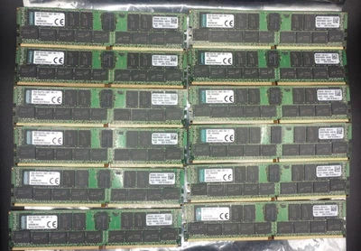 384GB (12x32GB) KTD-PE424/32G DDR4 2400MHz RDIMM For Dell R730XD R730 R630 T630 - Image 1 of 2