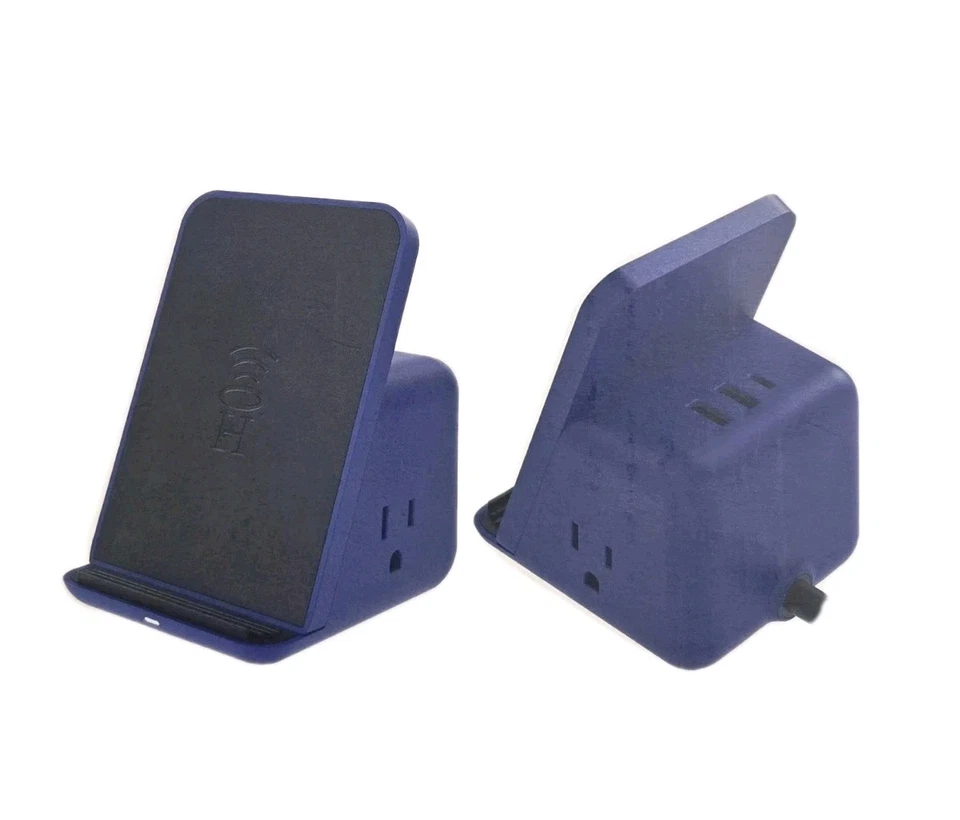 Halo Wireless Charging  Station Dual AC Ports Universal - Image 1 of 3