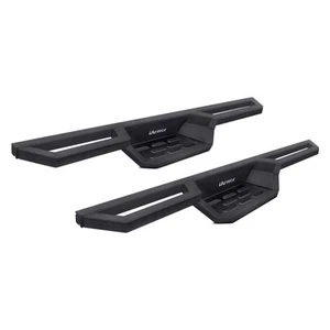 For Dodge Durango 2004-2009 APG 6" ST Drop Style Black Rectangular Nerf Bars - Picture 1 of 7