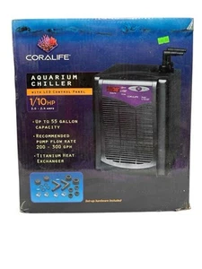 Coralife Aqua‑Chill 1/10 HP Aquarium Chiller – New & Sealed Box - Picture 1 of 6