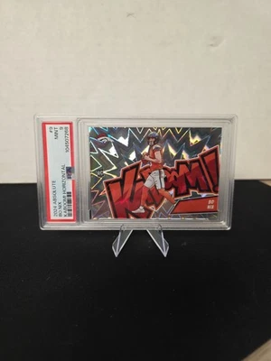 Panini Absolute 2024 -🔥 Kaboom! 🔥 Horizontal Bo Nix #9 (RC) PSA 9 - Imagem 1 de 4