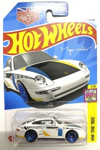 Hot Wheels 2024 174/250 HW: The 90S 1/10 '96 Porsche Carrera White Outlaw MOSC - Picture 1 of 1
