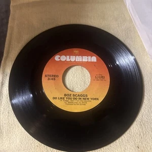 Boz Scaggs “ JoJo / Do Like You Do In New York “ 45 Vinyl Record 7” - Picture 1 of 2