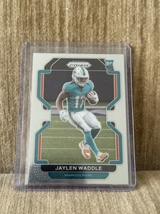 2021 Panini Prizm Football #338 Jaylen Waddle Rookie RC Dolphins - Picture 1 of 2