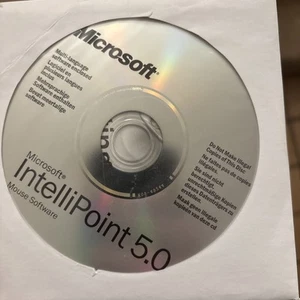 Microsoft Mouse Software IntelliPoint 5.0 / 4.12 driver Original Disc Only - Picture 1 of 2