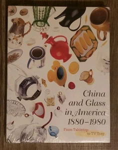 China und Glas in Amerika 1880-1980 von Tischplatte zu TV Tablett HC neu versiegelt - Bild 1 von 5