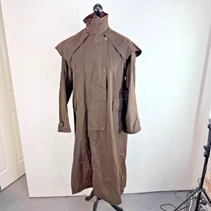 Driza Bone Original Wax Riding Coat Made In Australia Stockman size 4 /46" Chest - Picture 1 of 13