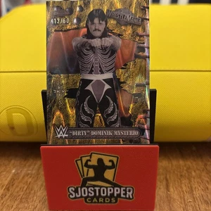 2025 Topps Chrome x Cactus Jack WWE Dominik Mysterio 13/50 Gold Card - Bild 1 von 2