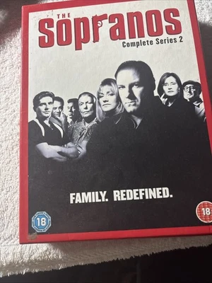 The Sopranos Series 2 Box Only DVD Case 18 Rated 2003 Memorabilia Collectable - Image 1 of 4