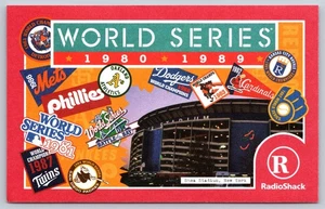 Postal Serie Mundial 1980-1989 Radio Shack MLB Holograma Sin Publicar 2003 Shea - Imagen 1 de 2