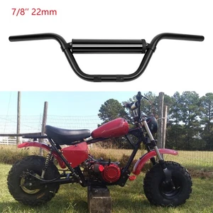 Manillar medio de aluminio de 7/8" 22 mm con almohadilla de espuma para mini bicicleta Trailmaster MB200 - Imagen 1 de 14