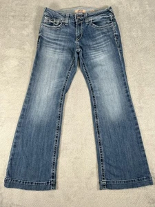 ARIAT R.E.A.L. Damen 29S Mid Rise Slim Hose Boot Cut Jeans Western - Bild 1 von 15