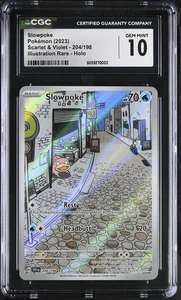 Scarlet & Violet #204/198 Slowpoke CGC 10 2023 - Imagen 1 de 2