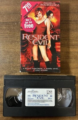 Resident Evil (VHS, 2002) - Image 1 of 4