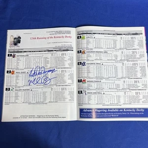 1998 Kentucky Derby Program Signed By Winner Kent Desormeaux & Owner Mike Pegram - Picture 1 of 5
